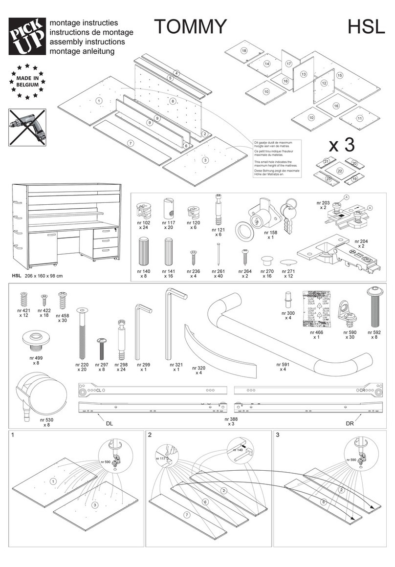 Pick Up TOMMY HSL Assembly instructions