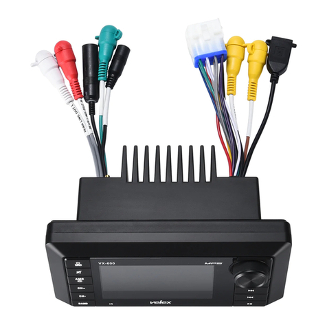 Velex VX600D instruction manual