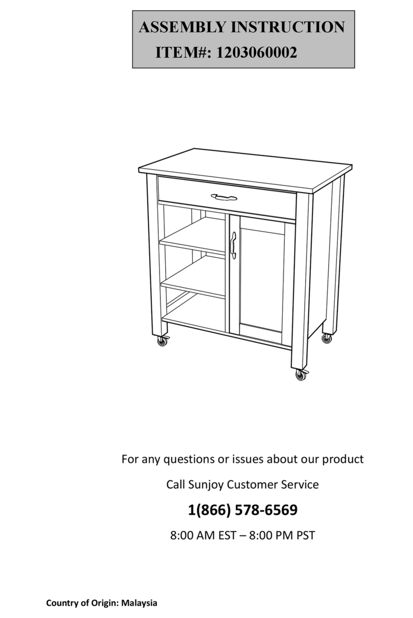 Sunjoy 1203060002 Assembly instruction