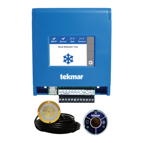 Watts tekmar 681 Installation, operation and maintenance