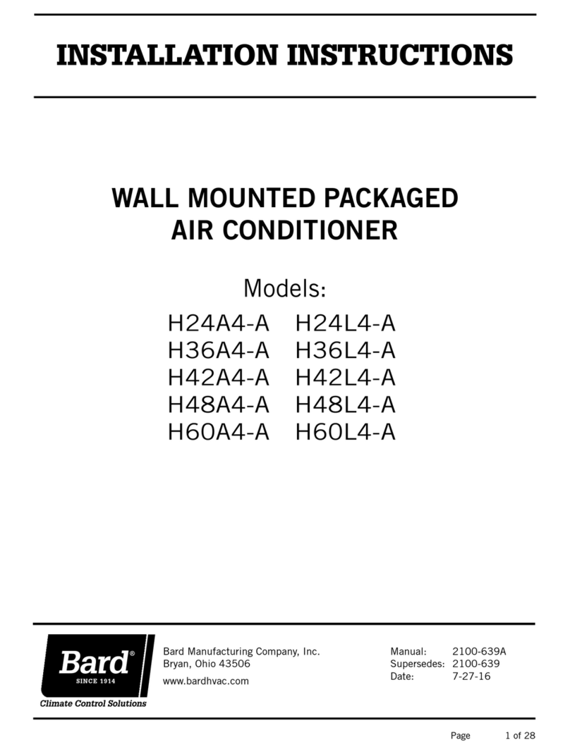 Bard H24A4-A installation instructions