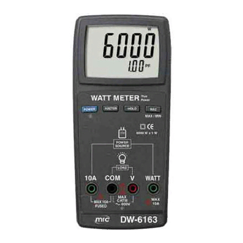 MRC DW-6163 User manual