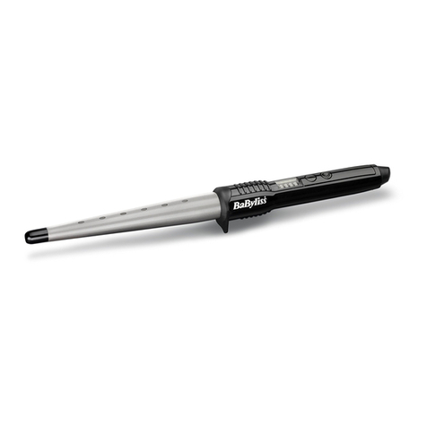BaByliss Curling Wand Pro manual