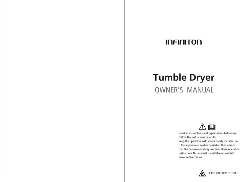 Infiniton MDD30-V012/A04E-KP owner's manual