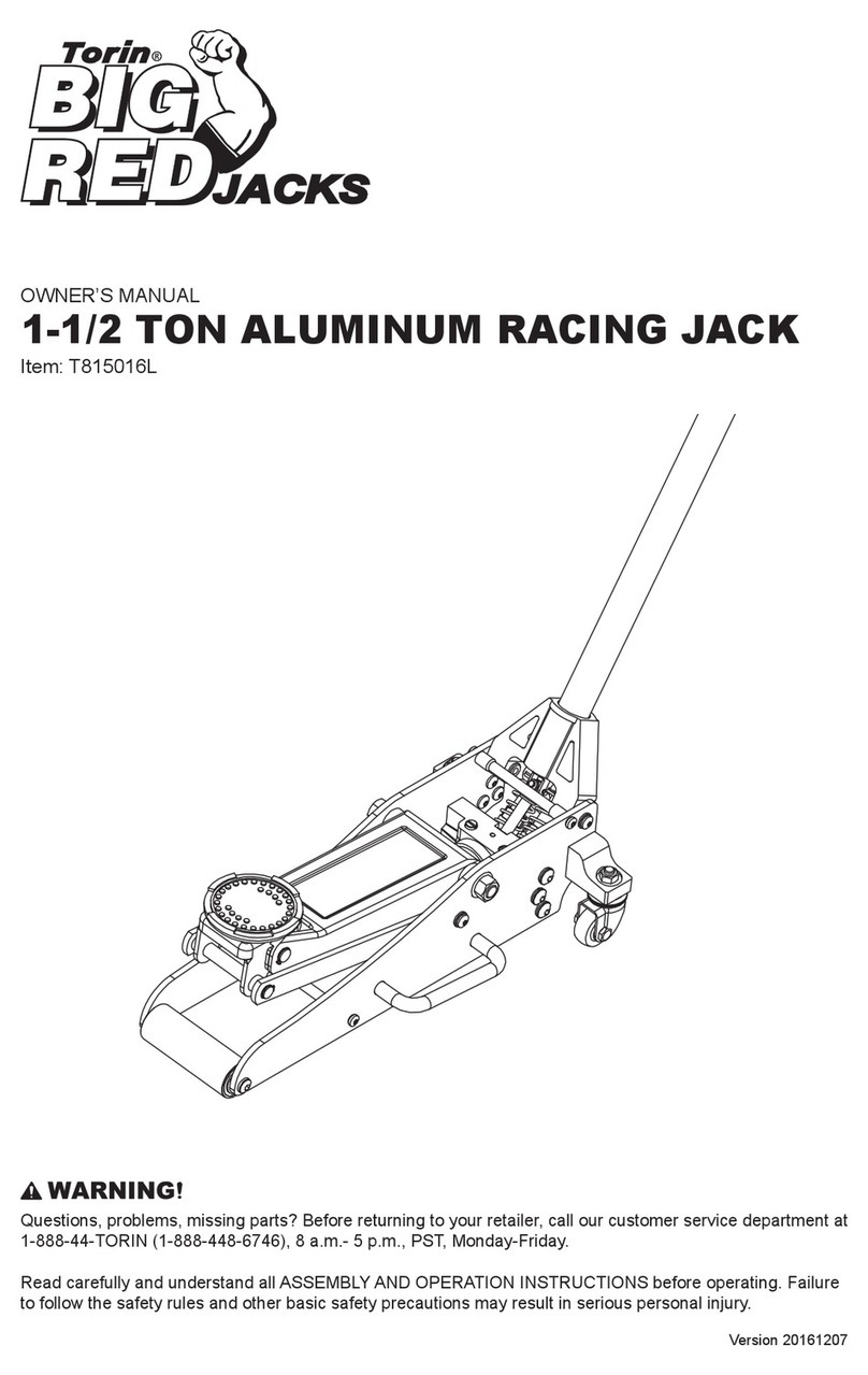 Torin BIG RED T815016L owner's manual