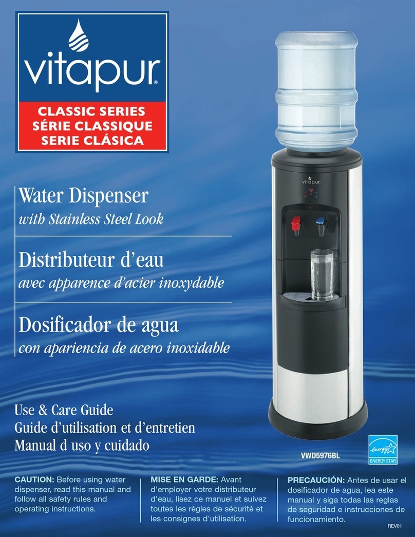 vitapur Classic Series Use & care guide vitapur Classic Series Use & care guide