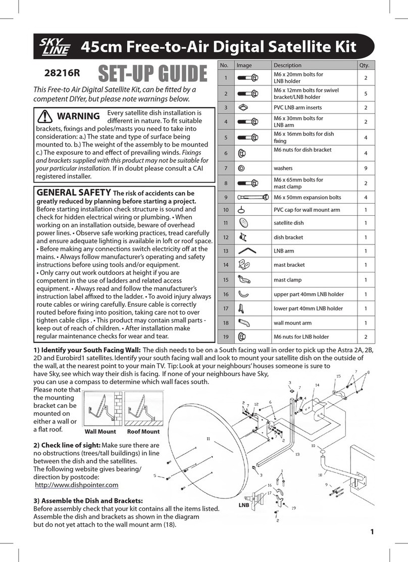 Philex Sky Line 28216R Setup guide
