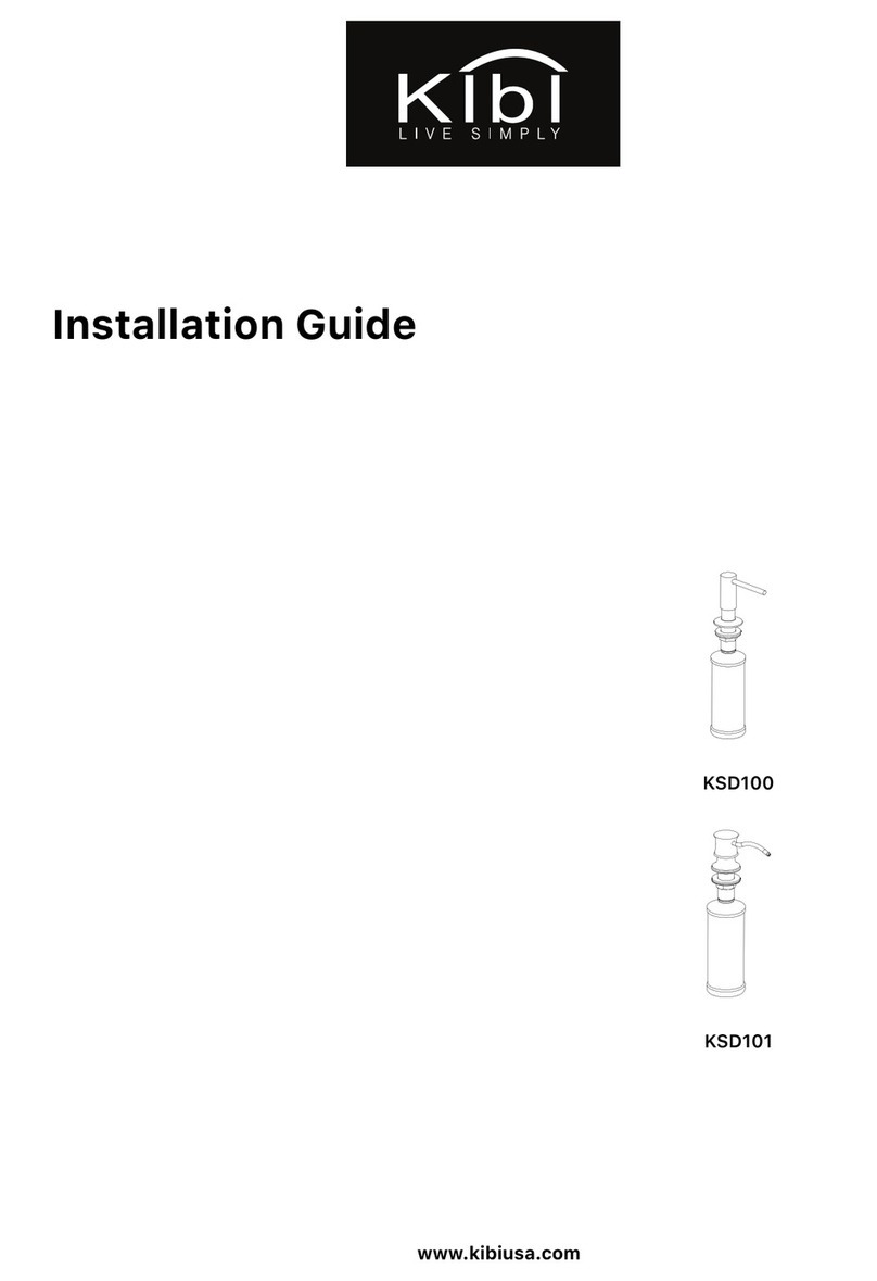 KIBI KSD100 installation guide