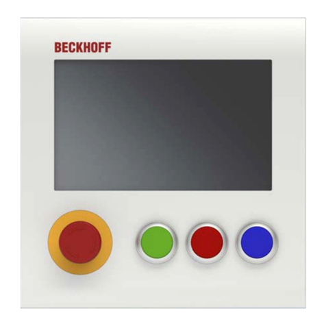 Beckhoff C9900-G070 Installation and operating instruction