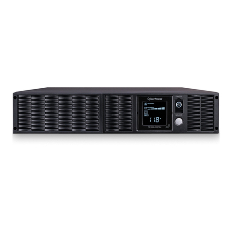 CyberPower PR1000LCDRT2U user manual