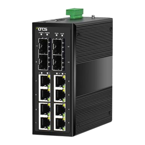 OTS IES8242MPpH-S-DR Quick installation guide OTS IES8242MPpH-S-DR Quick installation guide