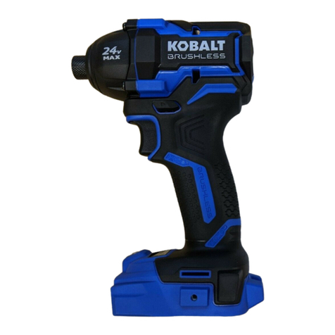 Kobalt KXID 124B-03 User manual