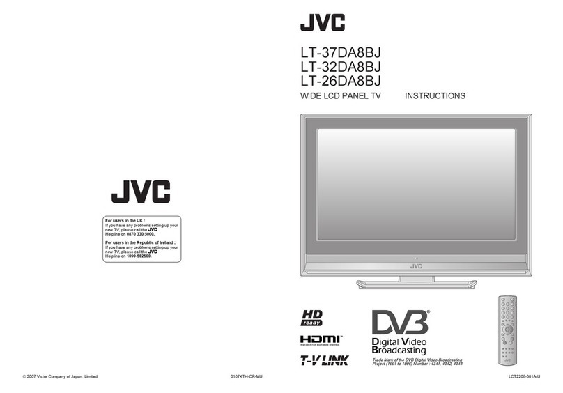 JVC LT-37DA8BJ User manual
