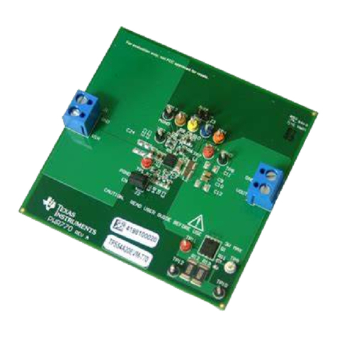 Texas Instruments TPS54A20EVM-770 User manual