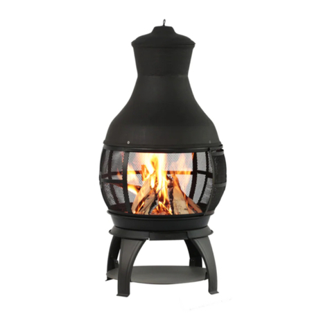 BIGHORN CHIMENEA SRCH06D User manual
