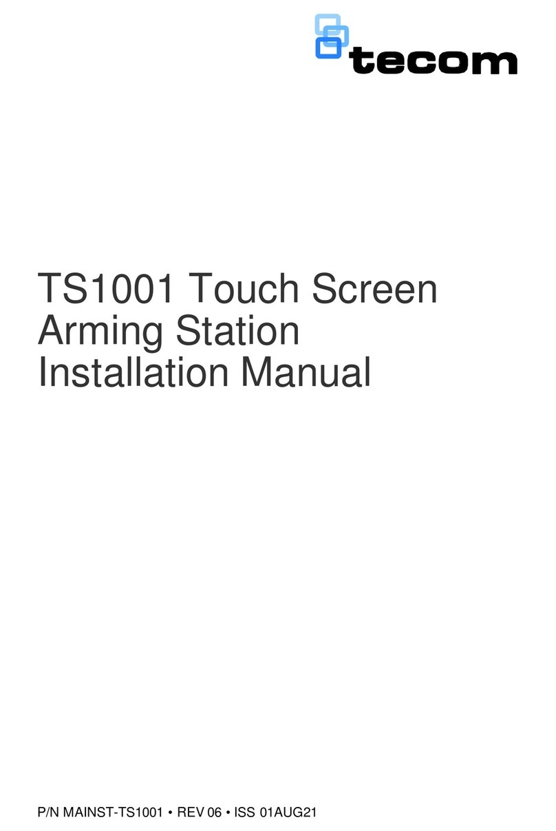 TECOM TS1001 User manual