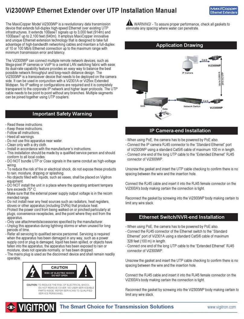 MaxiiCopper Vi2300WP User manual