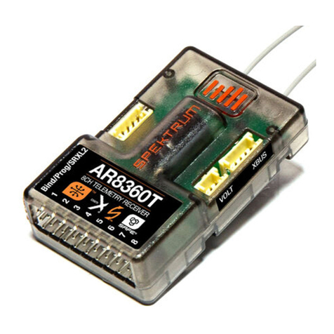 Spektrum AR8360T AS3X User manual