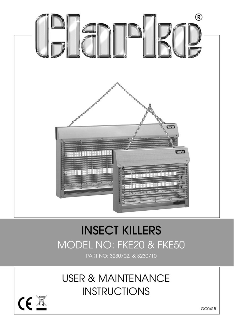 Clarke FKE20 Instruction Manual