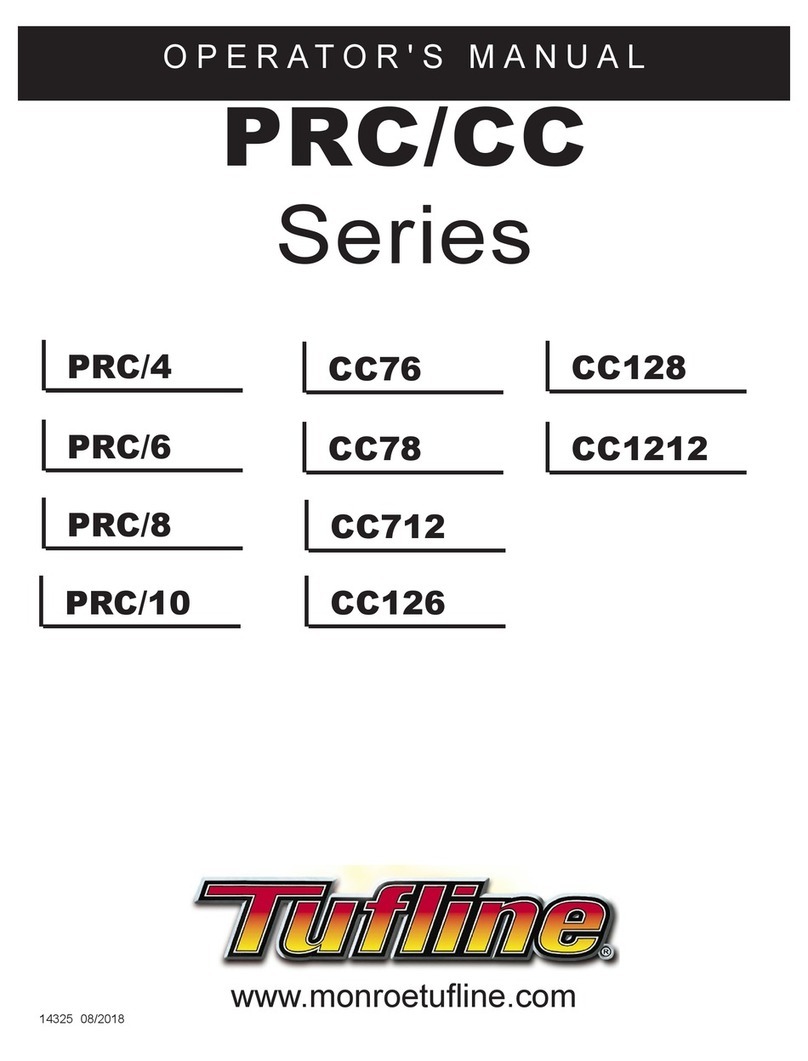 Tufline PRC Series User manual