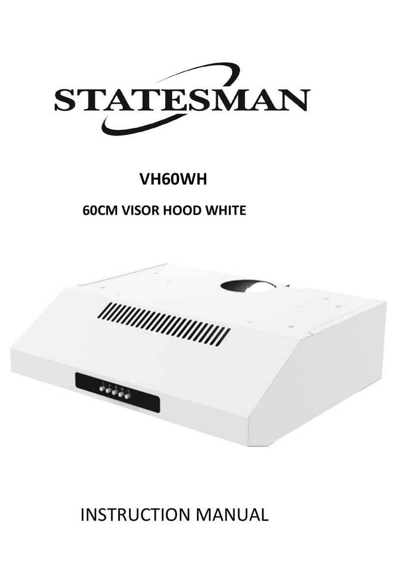 STATESMAN VH60WH instruction manual