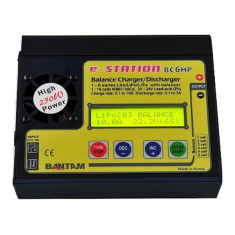 Bantam e-STATION BC6HP User manual