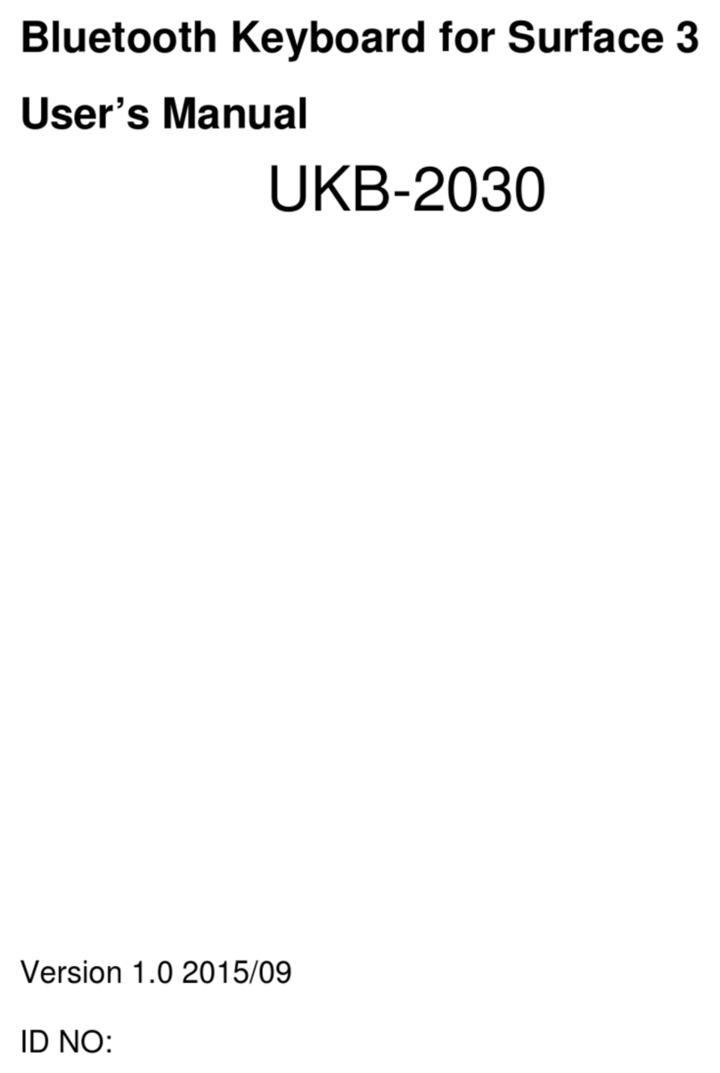 Ortek UKB-2030 user manual