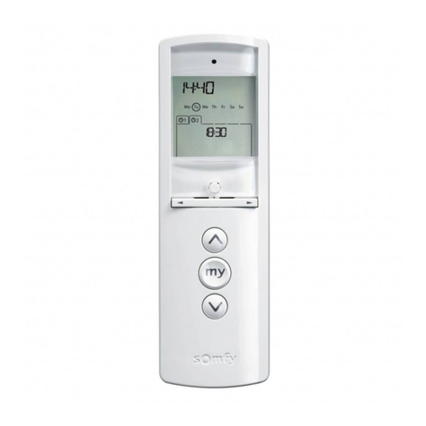 SOMFY Telis 1 Chronis RTS User manual