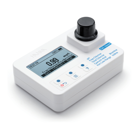 Hanna Instruments HI97101 User manual