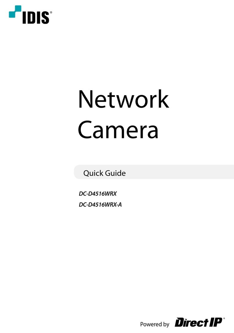 Idis DC-D4516WRX User manual