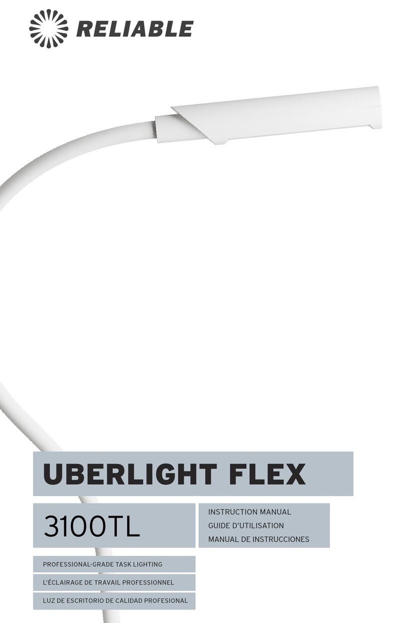 Reliable UBERLIGHT FLEX 3100TL instruction manual Reliable UBERLIGHT FLEX 3100TL instruction manual