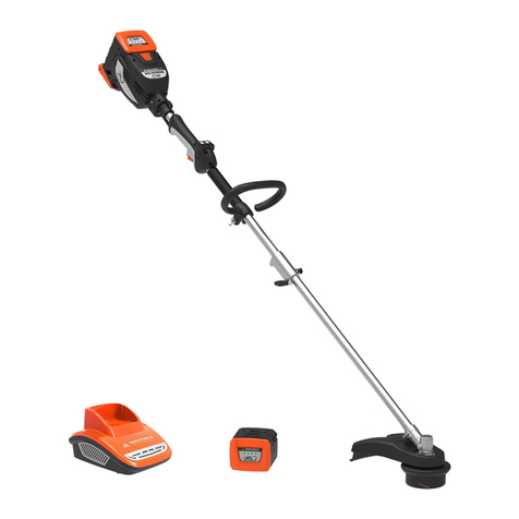 Yard force YF60VRX18-LT User manual