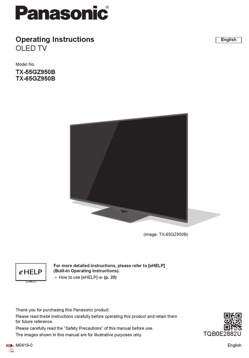 Panasonic TX-55GZ950B operating instructions