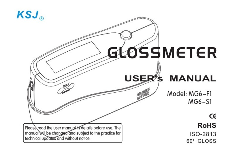 KSJ MG6-F1 user manual