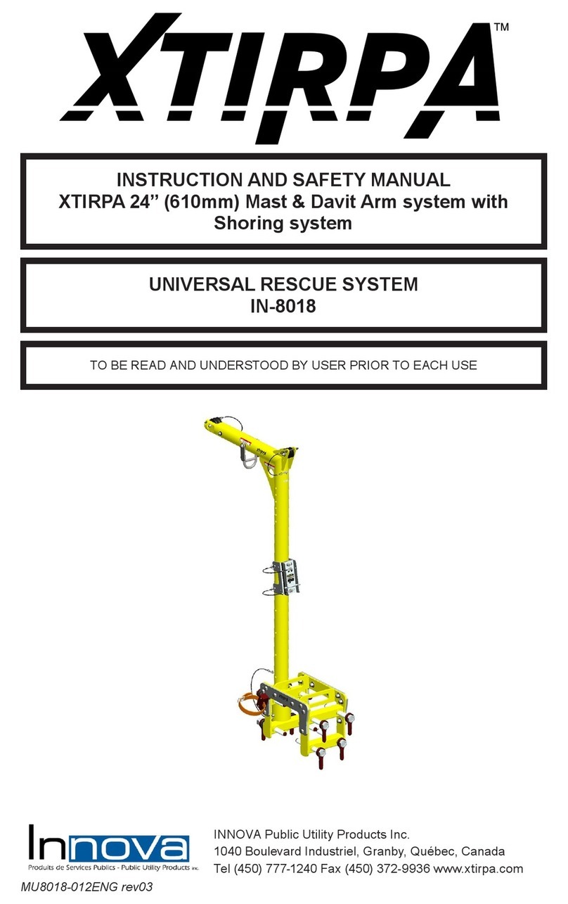 Innova Xtirpa IN-8018 Instruction and safety manual Innova Xtirpa IN-8018 Instruction and safety manual
