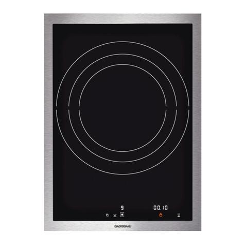 Gaggenau VI 414 User manual