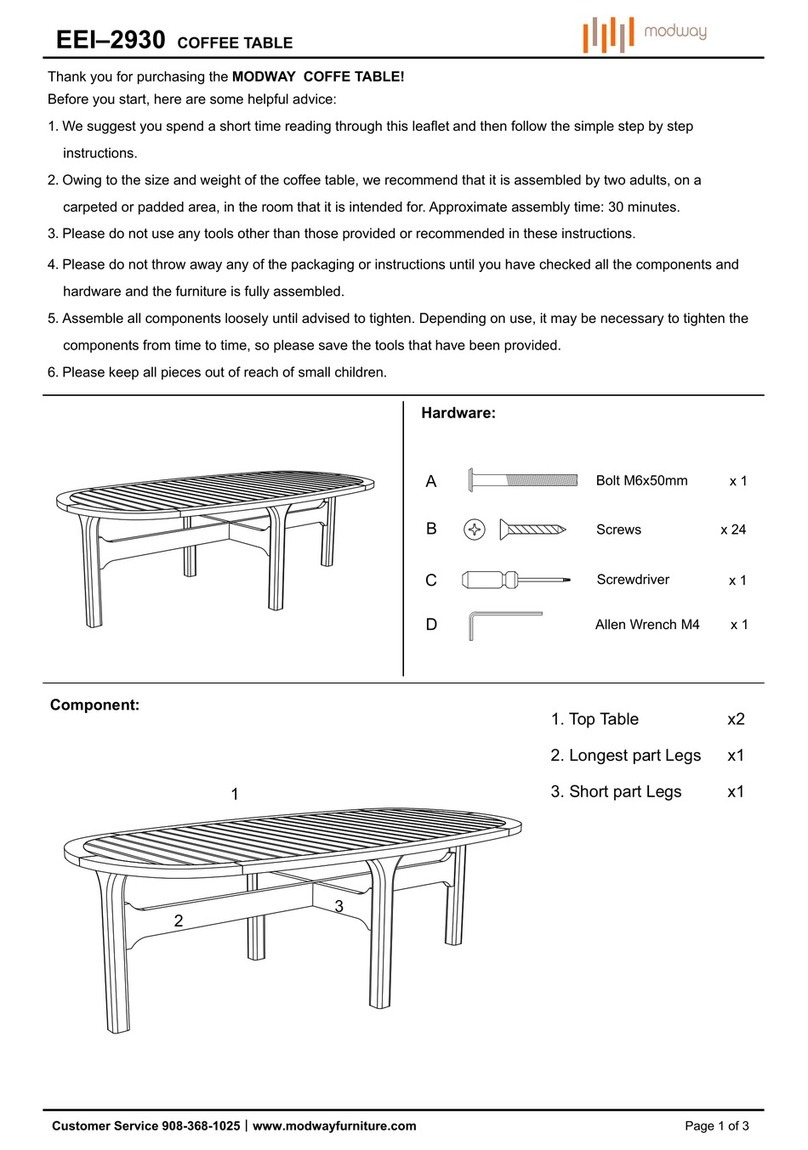 modway EEI–2930 quick start guide