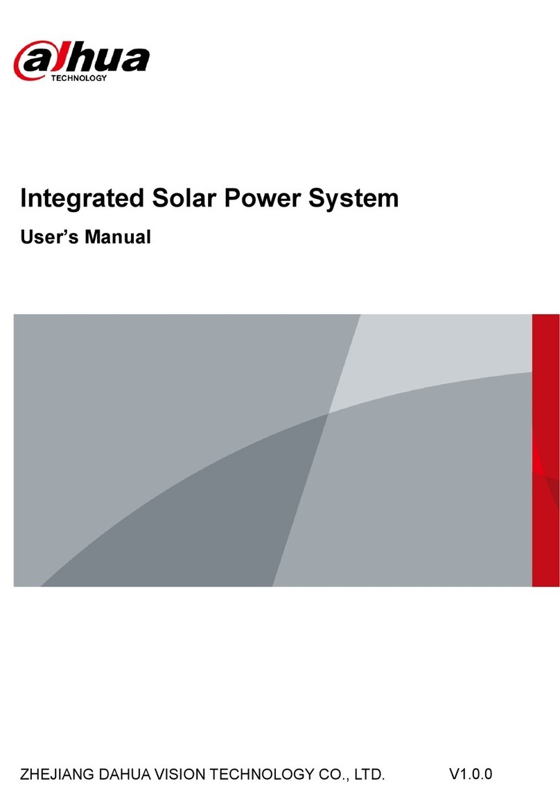 Dahua Technology DH-PFM364L-D1 User manual