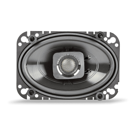 Polk Audio DB 462 owner's manual