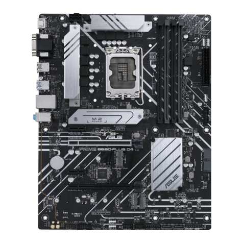 Asus TUF Gaming B660-PLUS WIFI D4 User manual