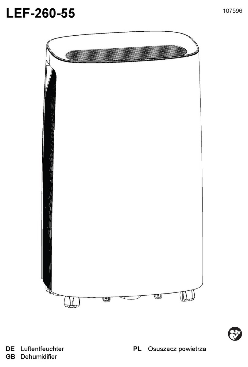 Euromate LEF-260-55 instruction manual