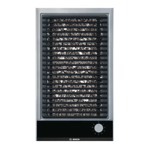 Bosch PKU375CA1E instruction manual