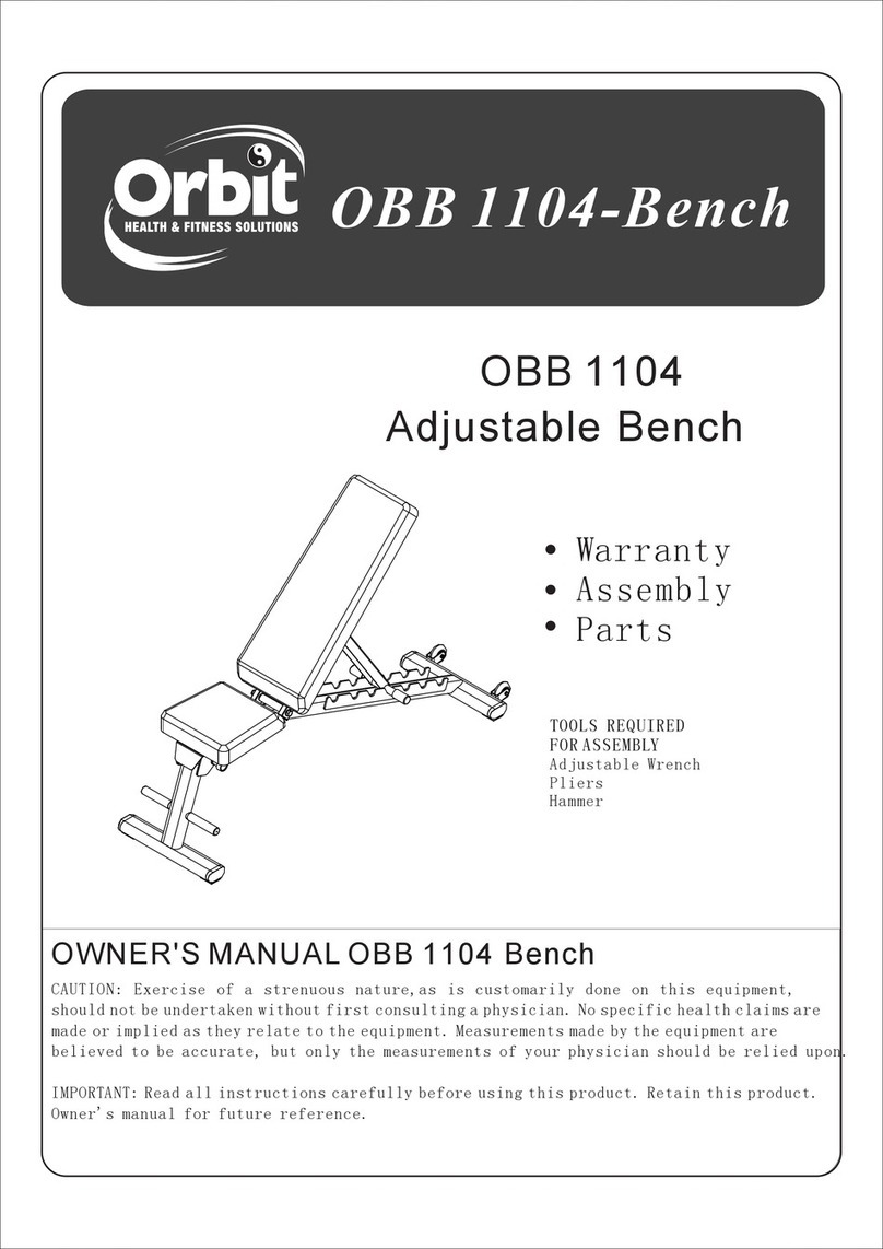 Orbit OBB 1104 owner's manual