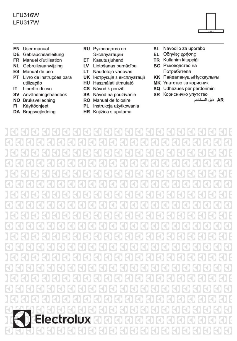 AEG LFU316W user manual