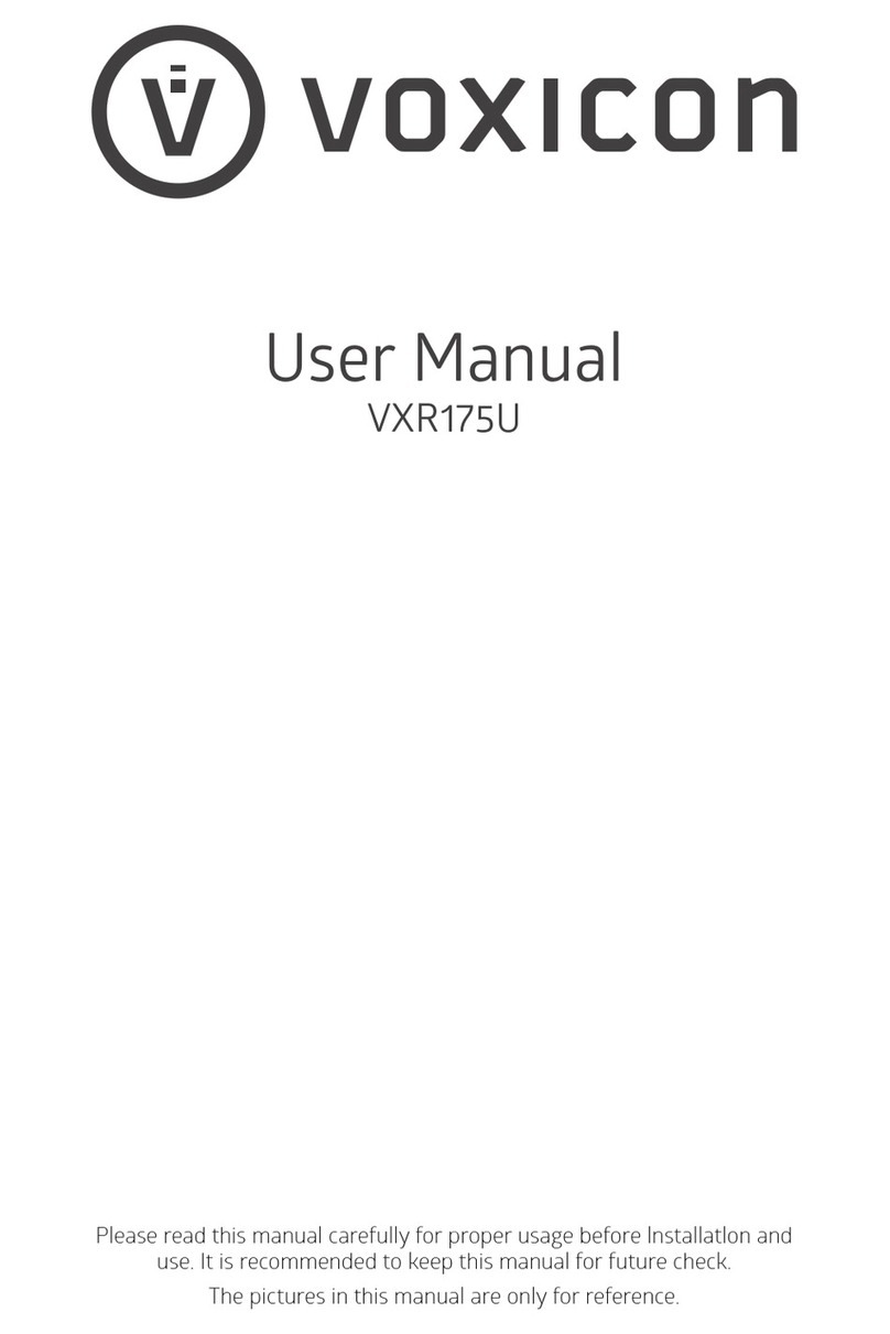 voxicon VXR175U User manual