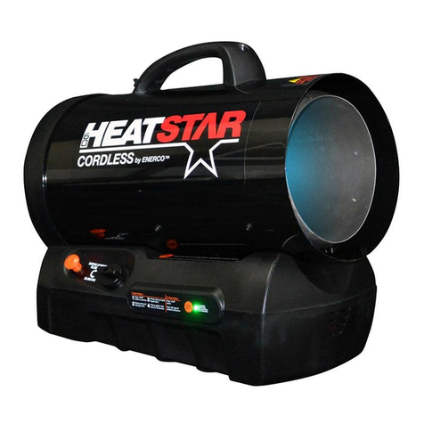 ENERCORP HeatStar HS60CLP Operating instructions and owner's manual