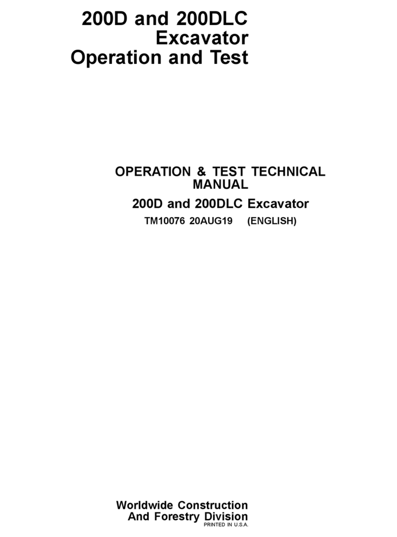 Worldwide Construction And Forestry Division 200D Operation & technical manual