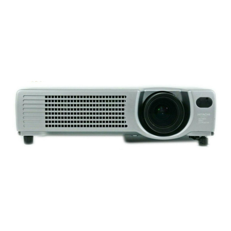 Hitachi CP-S317 Service manual