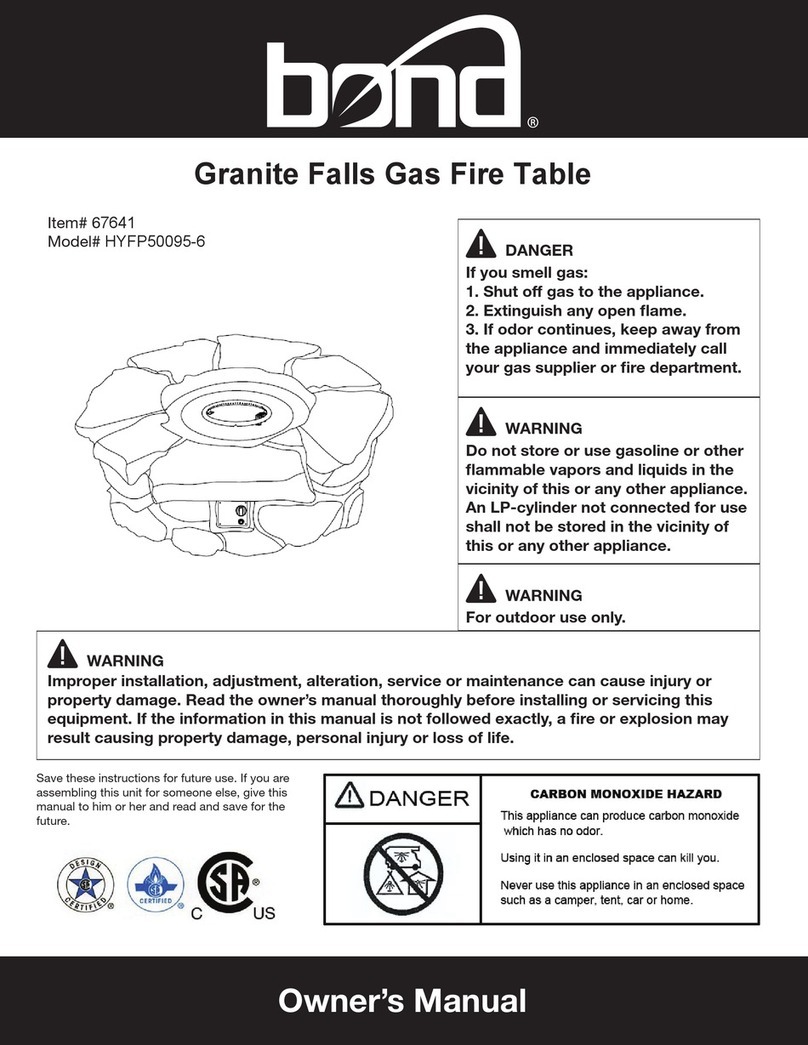 Bond 67641 User manual