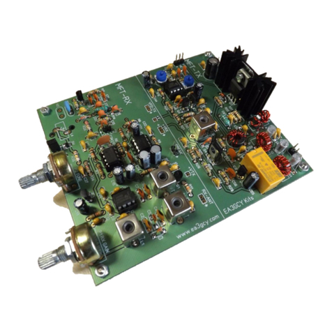 EA3GCY My First Transceiver MFT-40 User manual